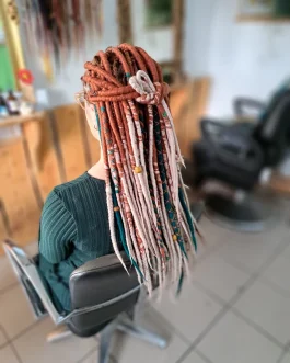 Wool Dreadlocks Made to order, Ginger Locks