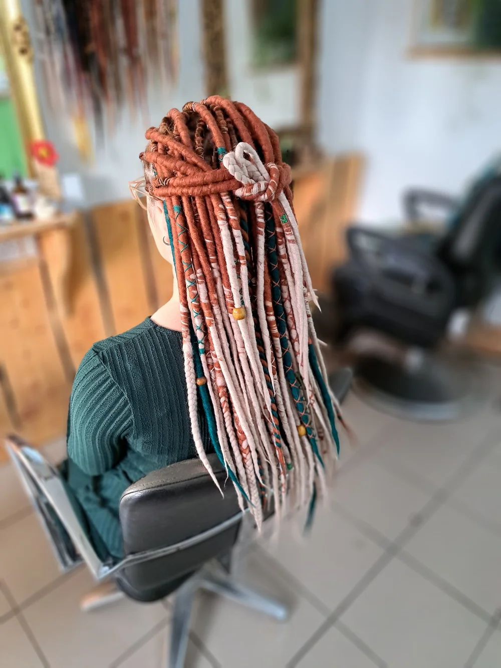 Wool Dreadlocks Made to order, Ginger Locks