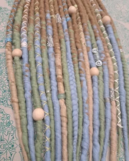 Wool Dreadlocks Made to order, Sandy Beach
